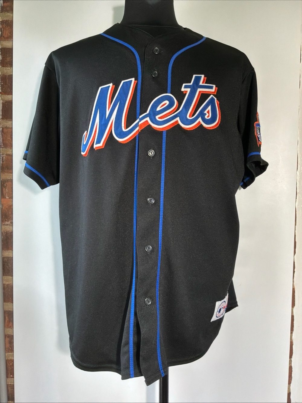 Majestic New York Mets Johann Santana 2008 Shea Final Season Jersey #57 Size XL
